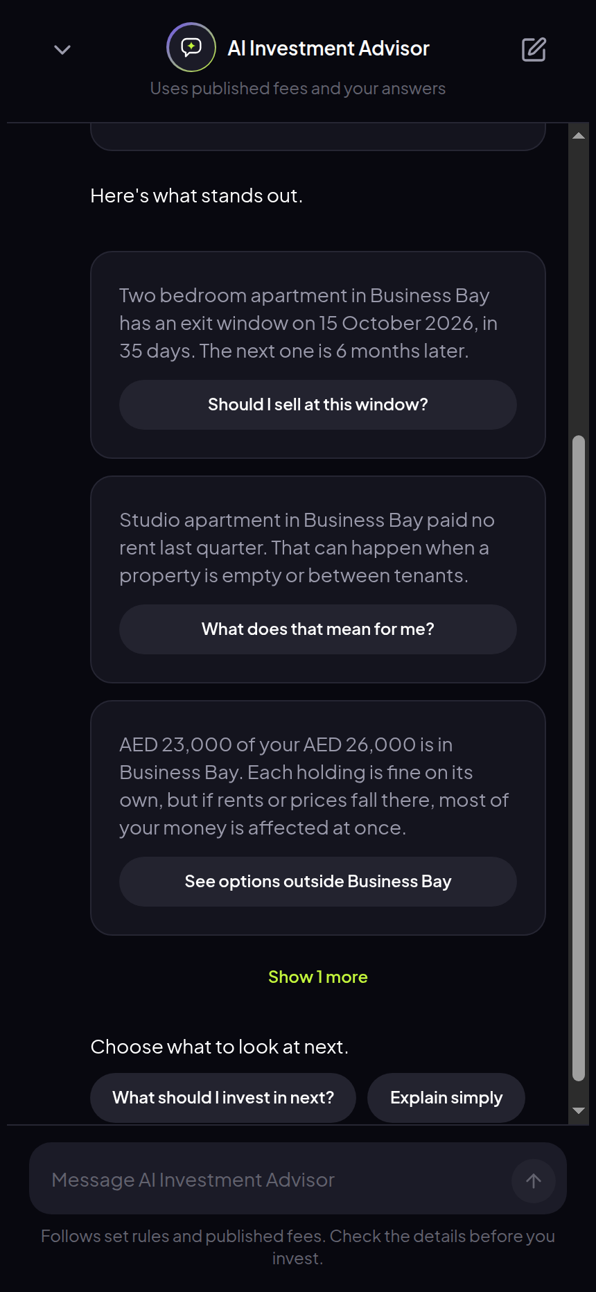 Omar's insights and listings